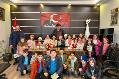 Hayrabolu’da Öğrencilerden Belediyeye Anlamlı Ziyaret