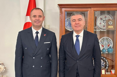 Başkan Derya Bulut’tan Burgaz Başkonsolosu Tolga Orkun’a Ziyaret