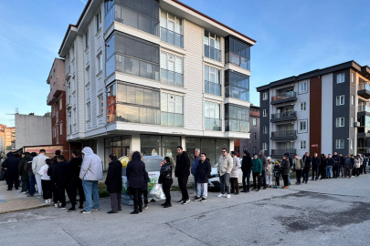 Edirne’de Pide Kuyruğu
