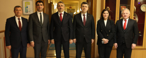 Edirne Heyetinden TBMM Genel Sekreteri Kırbıyık'a Ziyaret