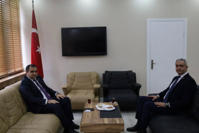 İl Göç İdaresi Müdürü Güreş’ten Vize Kaymakamı Balaban’a Ziyaret