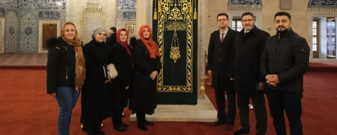 Selimiye Camii'nin Minber Örtüsü Yenilendi