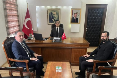 Umut Kervanı Vakfı’ndan Süloğlu Kaymakamı Tutar’a Ziyaret