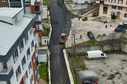 Çerkezköy Belediyesi’nden Sıcak Asfalt Çalışması