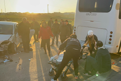 Çorlu'da Zincirleme Kaza: 1 Yaralı