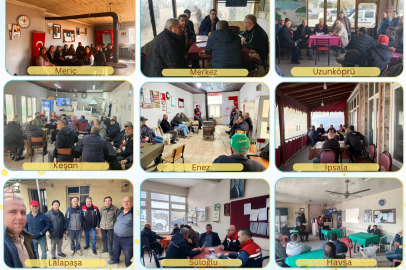 Edirne İl Tarım ve Orman Müdürlüğü Üreticilerle Sahada Buluştu