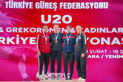 Edirneli Güreşçiler Türkiye Şampiyonası’nda Madalyalarla Döndü