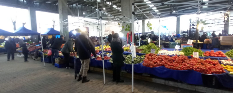 ‎Havsa Halk Pazarı Bu Hafta Boş Kaldı