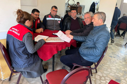 Kırklareli'de Çiftçilere “Cuma Buluşmaları”nda Bilgilendirme