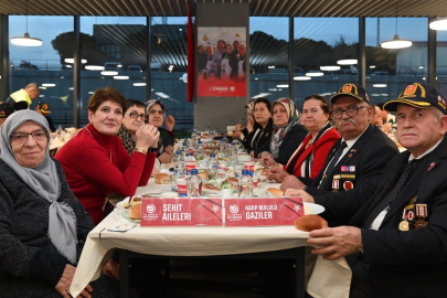 Şehit Aileleri ve Gaziler İftarda Buluştu