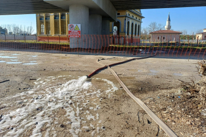 Tarihi Elektrik Fabrikasını Su Bastı