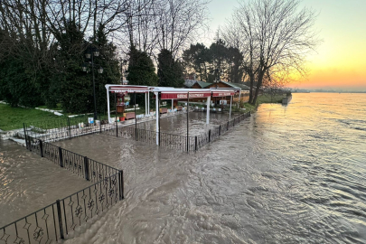 Edirne’de Sosyal Tesisler Sular Altında