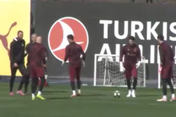 Galatasaray, Juventus Maçı Hazırlıklarını Tamamladı