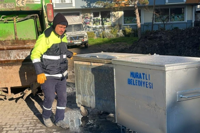 Muratlı’da Temizlik ve Onarım Çalışmaları Sürüyor