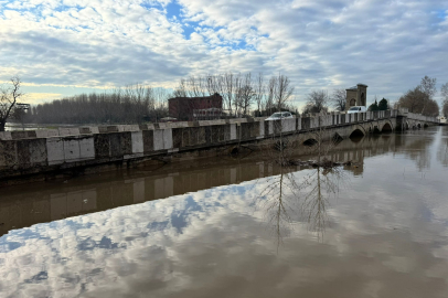 Edirne’de Nehirler Yatağına Çekiliyor