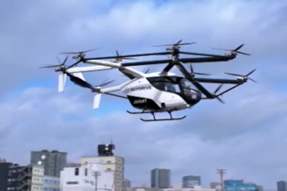 Japon Firmanın Uçan Arabası İlk Kez Tokyo Semalarında