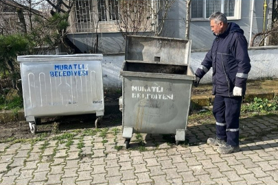 Muratlı’da Rutin Temizlik ve Hacimli Atık Toplama Çalışmaları Yapıldı