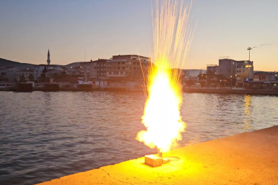 Eceabat'ta İftar Vakti Ses Bombasıyla Duyuruluyor