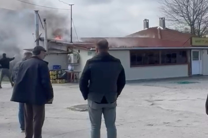 Kapaklı’da Lokanta Yangını