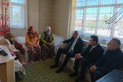 Pınarhisar Kaymakamı Özderin’den Hane Ziyaretleri