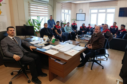 Tekirdağ İl Tarım ve Orman Müdürlüğü Personeline Teşekkür Belgesi