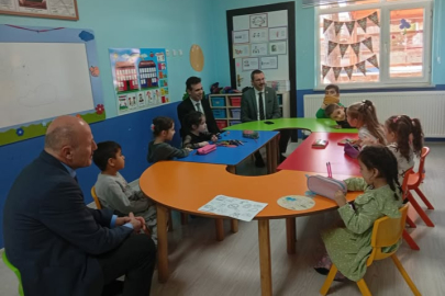 Kaymakam Özderin’den Kur’an Kursu Öğrencilerine Ziyaret