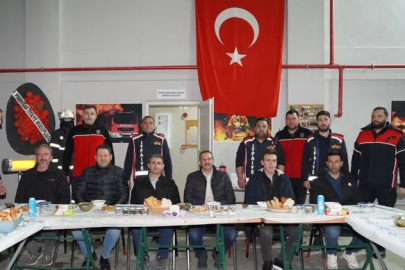 Pınarhisar’da İtfaiye Personeliyle İftar Programı Düzenlendi