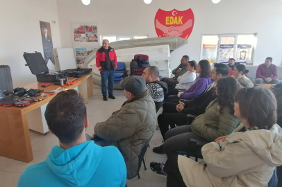 Topçuoğlu’ndan EDAK Üyelerine Teknik Eğitim