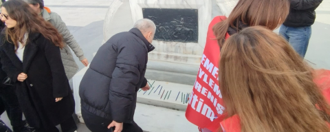 Eğitimde Şiddete Karşı Kalem Bırakma Eylemi