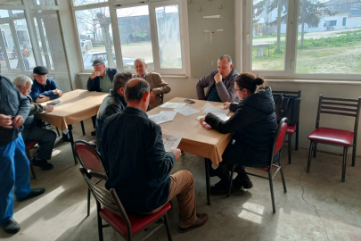 Ovacık Köyü’nde Üreticilere Bilgilendirme Toplantısı