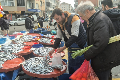 Tekirdağ'da Hamsi 50 TL’ye Düştü