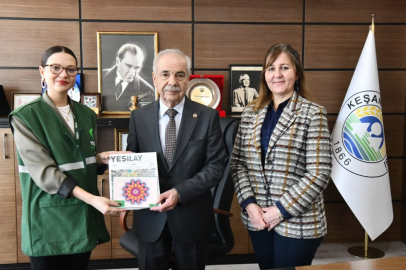 Yeşilay'dan Özcan'a Ziyaret