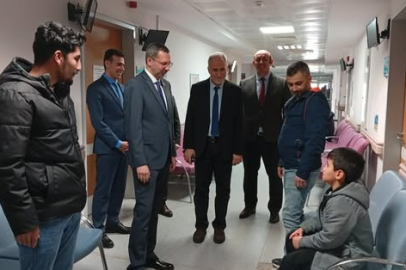 Kaymakam Enver Özderin’den Devlet Hastanesine Ziyaret