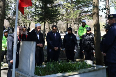 Kaymakam Kemal Balaban Şehit Polis Hüseyin Satıcı’yı Andı