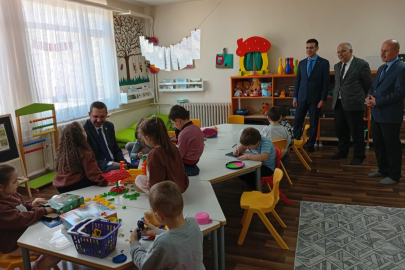 Kaymakam Özderin’den 4-6 Yaş Kur’an Kursu Öğrencilerine Ziyaret