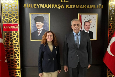 Menekşe’den, Kaymakam Tunçer’e Ziyaret