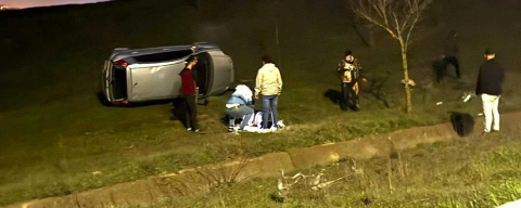 Şarampole Uçtu, 5. Kez Alkollü Çıkınca 390 Bin Lira Ceza Yedi