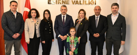 Türkiye Üçüncüsü Satranççı Metin, Vali Sezer’i Ziyaret Etti