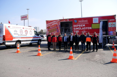 Çorlu’da Deprem Haftası Kapsamında Farkındalık Çalışmaları