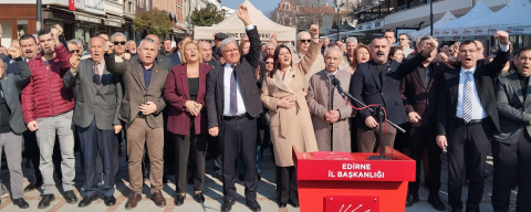 Edirne’de İmamoğlu’nun Mektubu Okundu