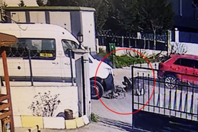 Okul Servisine Çarpmamak İçin Motosikletten Düşüp Metrelerce Savruldular