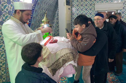 Şarköy'de Sakal-I Şerif Ziyareti Yoğun İlgi Gördü