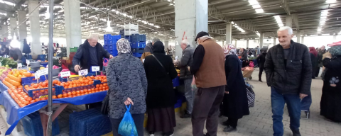 Havsa Halk Pazarı Bu Hafta da Yoğun İlgi Gördü