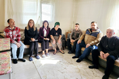 Kaymakam Ayık, Yenimahalle’de Vatandaşları Ziyaret Etti