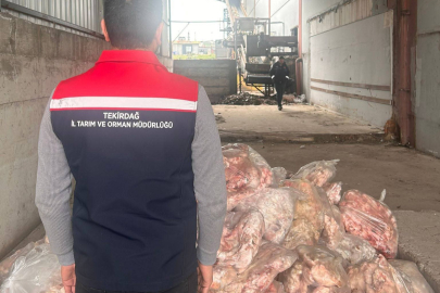 Tekirdağ’da Etiketsiz 2 Bin 800 Kilogram Hayvansal Ürün İmha Edildi