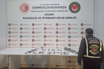 Ticaret Bakanlığı Gümrük Muhafaza Ekiplerinden Tarihi Eser Kaçakçılarına Ağır Darbe