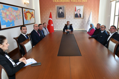 Vali Soytürk Muhtarlarla Bir Araya Geldi