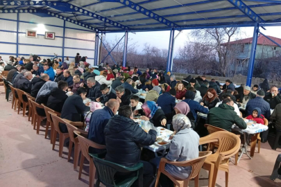 Kaymakam Özderin Hacıfaklı Köyünde İftara Katıldı