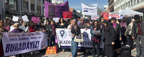 Trakya Kadın Kolektifi’nden 8 Mart Yürüyüşü