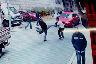 Tükürük Kızdırdı, Birbirlerine Uçan Tekmeyle Saldırdılar